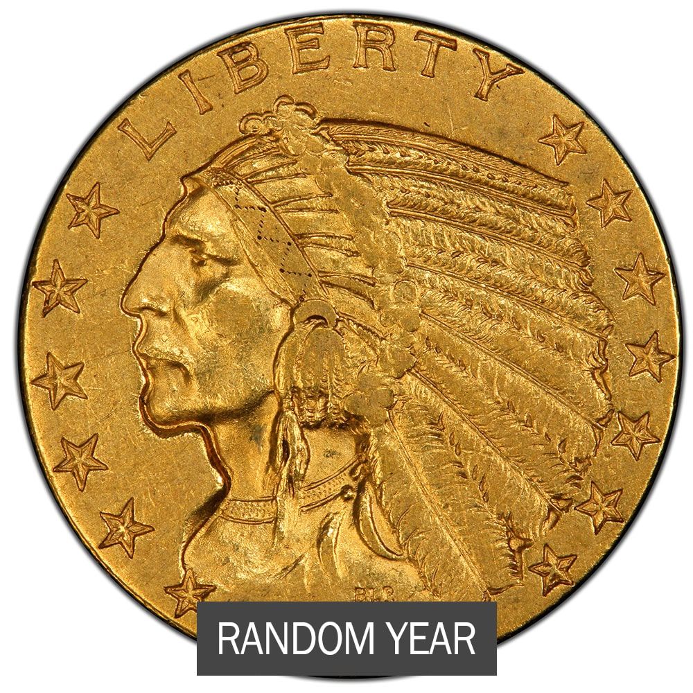 \u00245\u0020Indian\u0020Half\u0020Eagle\u0020Gold\u0020Coin\u0020\u0028XF\u0029\u0020\u002D\u0020Random\u0020Year