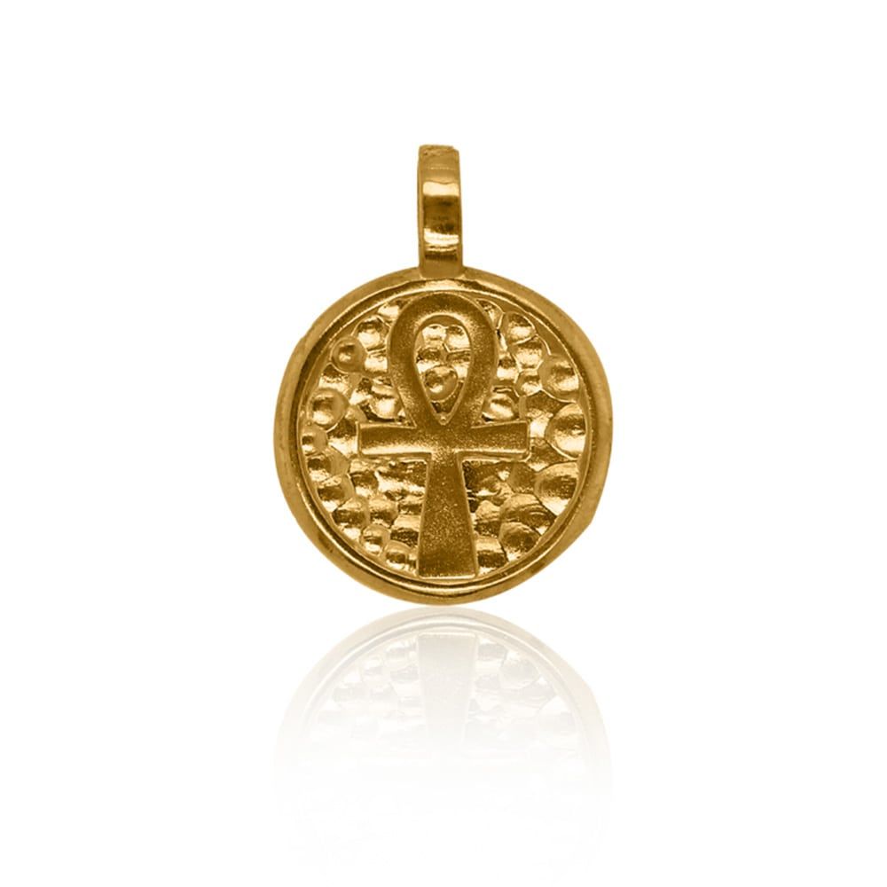 Gold\u0020Ankh\u0020Pendant\u0020\u002D\u0020SD24K