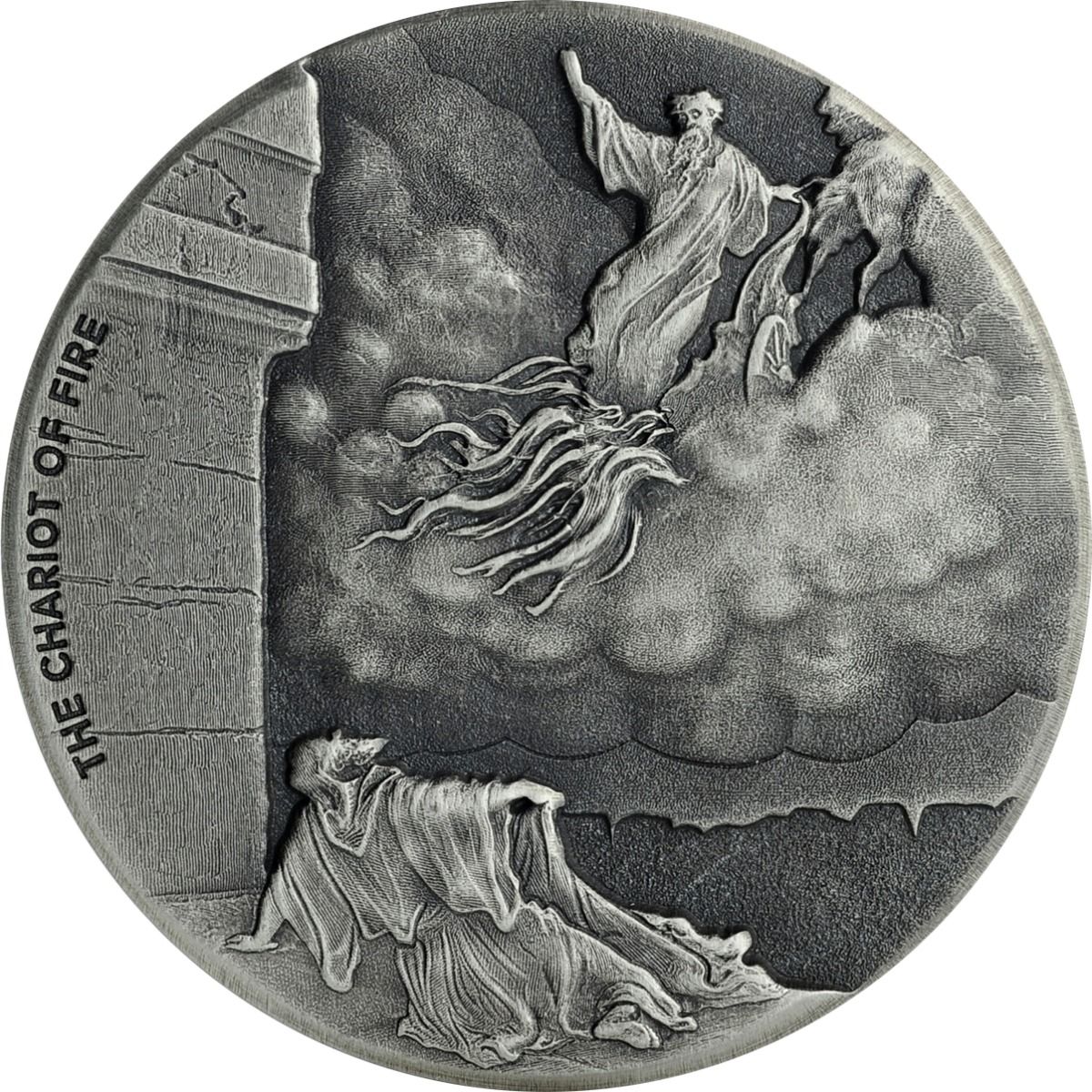 2018\u00202\u0020oz\u0020Chariot\u0020of\u0020Fire\u0020Biblical\u0020Silver\u0020Coin\u0020Series