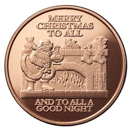 Santa\u0020Fireplace\u00201\u0020oz\u0020Copper\u0020Round\u0020\u002D\u0020Osborne\u0020Mint