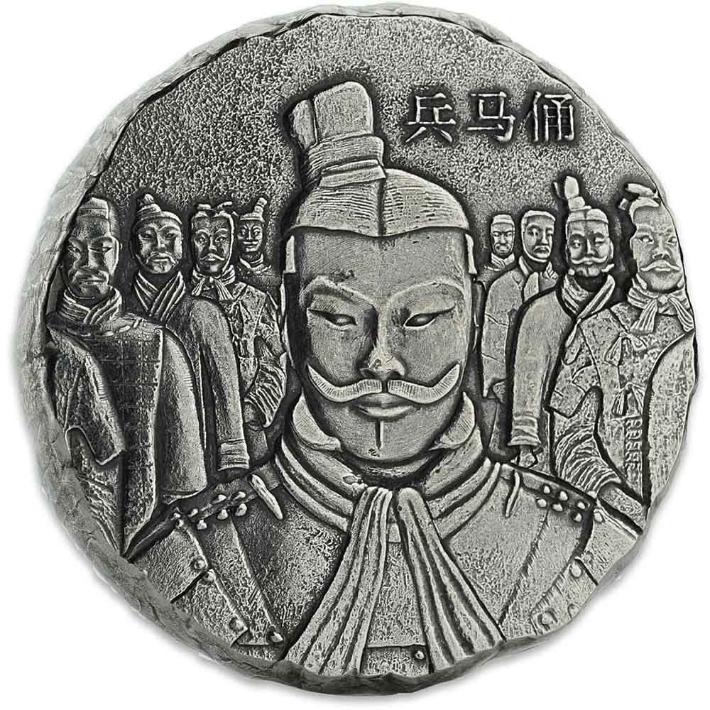 2018\u00205\u0020oz\u0020Fiji\u0020Terracotta\u0020Army\u0020Silver\u0020Coin