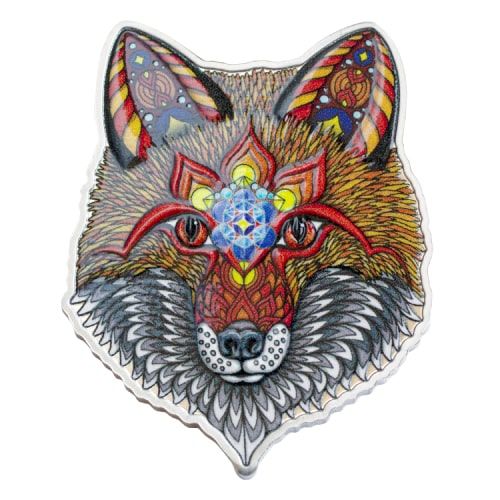 2021\u00201\u0020oz\u0020Spirit\u0020Animals\u0020Electric\u0020Fox\u0020Silver\u0020Coin