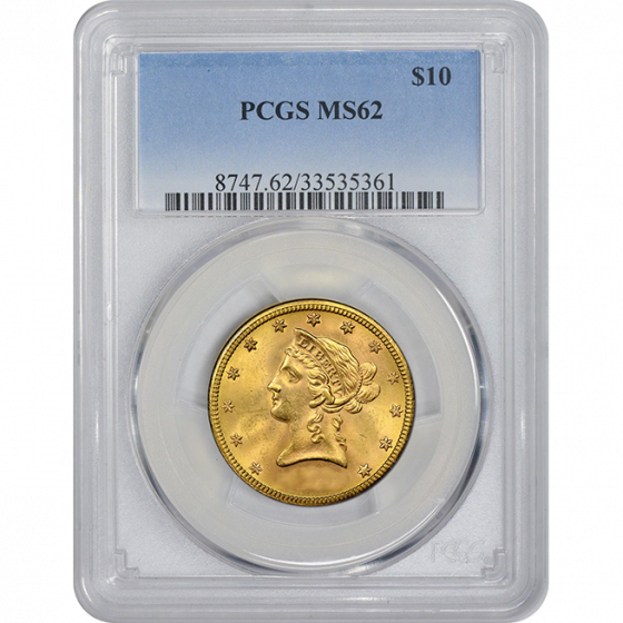 \u002410\u0020MS\u002D62\u0020Liberty\u0020Gold\u0020Eagle\u0020Coin\u0020\u0028NGC\u0020or\u0020PCGS\u0029\u0020\u002D\u0020Random\u0020Year