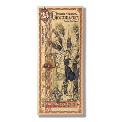 Gold\u0020Aurum\u0020Nevada\u002025\u0020Goldback\u0020Note\u0020\u002824K\u0029