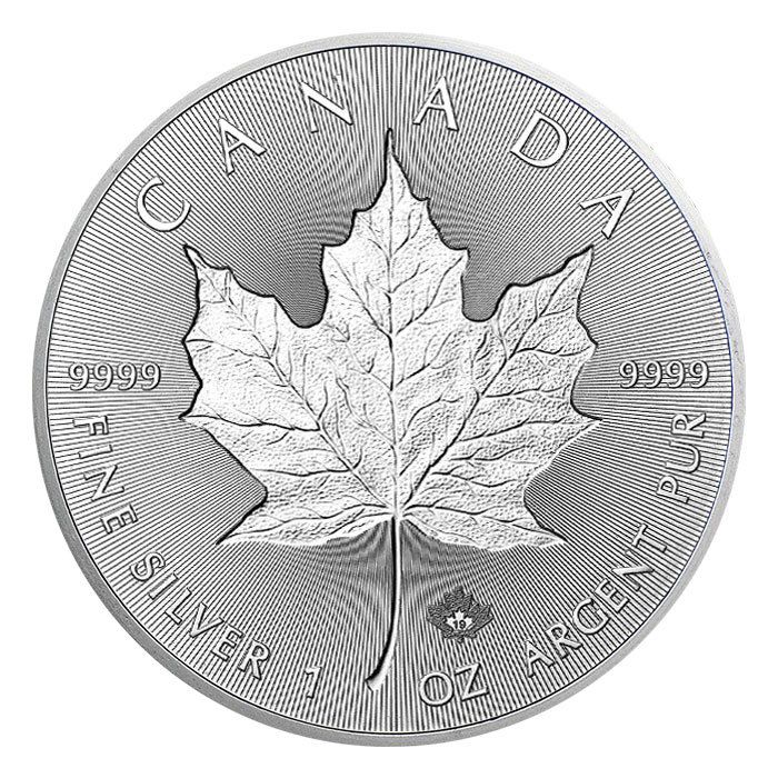 2019\u0020Canadian\u0020Silver\u0020Incuse\u0020Maple\u0020Leaf\u0020Coin\u0020BU