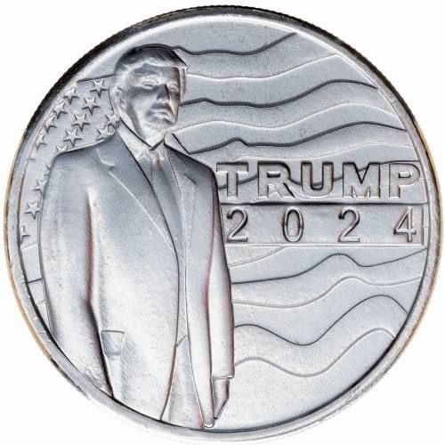 1\u0020oz\u0020Trump\u00202024\u0020Silver\u0020Round