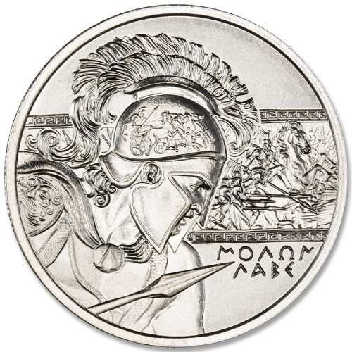 2\u0020oz\u0020Molon\u0020Labe\u0020Silver\u0020Round\u0020\u002D\u0020High\u0020Relief