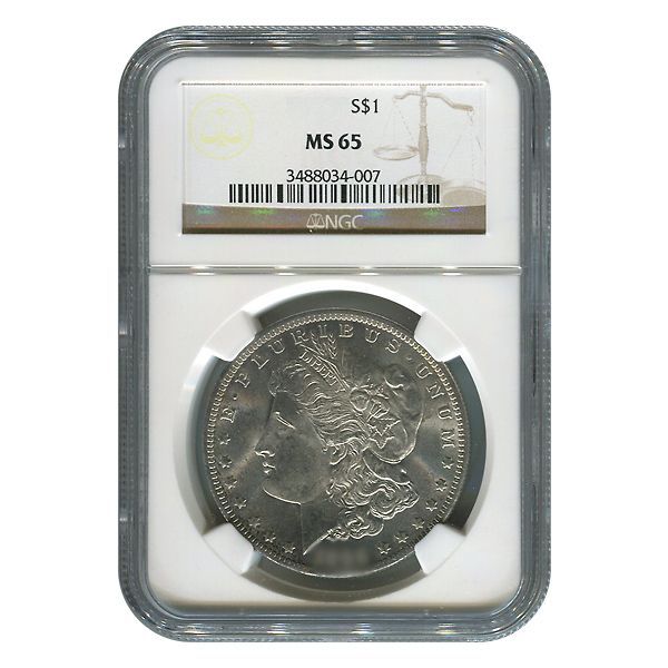 Pre\u002D1921\u0020NGC\u0020MS\u002D65\u0020Morgan\u0020Silver\u0020Dollar\u0020\u002D\u0020Random\u0020Year