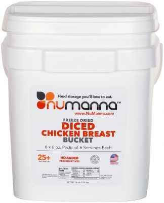 NuManna\u0020Freeze\u0020Dried\u0020Diced\u0020Chicken\u0020Breast\u0020\u007C\u002036\u0020Servings
