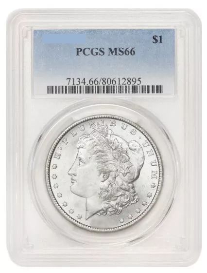 Pre\u002D1921\u0020PCGS\u0020MS\u002D66\u0020Morgan\u0020Silver\u0020Dollar\u0020\u002D\u0020Random\u0020Year