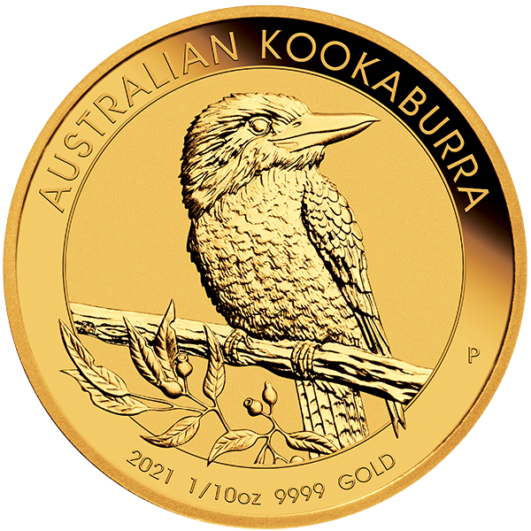 2021\u00201\u002F10\u0020oz\u0020Australian\u0020Kookaburra\u0020Gold\u0020Coin