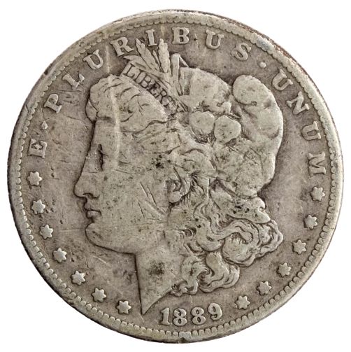 Pre\u002D1921\u0020Morgan\u0020Silver\u0020Dollar\u0020\u002D\u0020VG\u002FVF