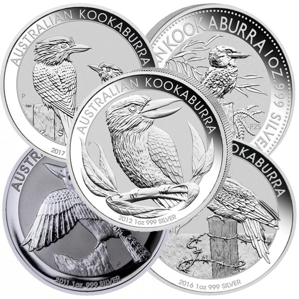 Perth\u0020Mint\u0020Silver\u0020Kookaburra\u0020Coin\u0020\u002D\u0020Random\u0020Year