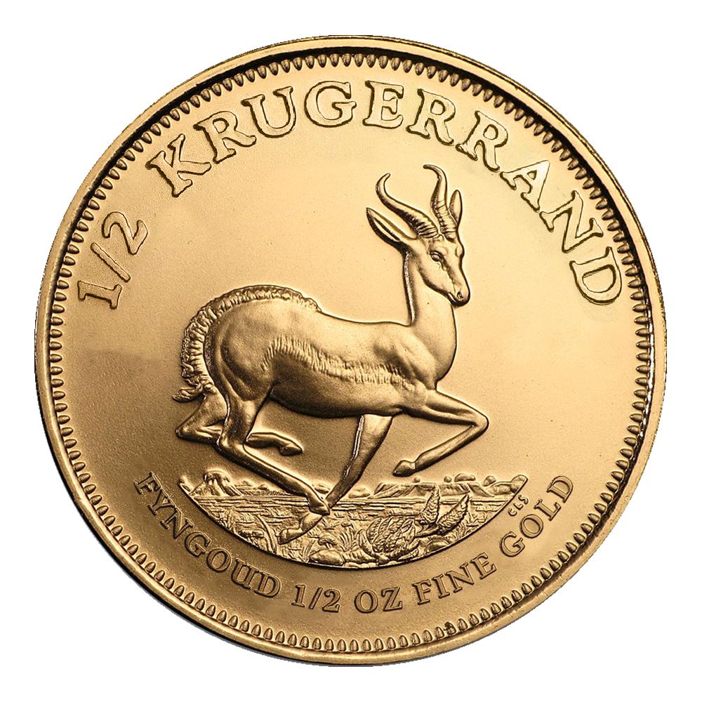 1\u002F2\u0020oz\u0020Gold\u0020Krugerrand\u0020Coin\u0020\u002D\u0020Random\u0020Year