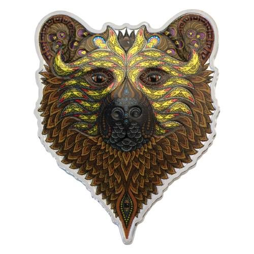 2021\u00201\u0020oz\u0020Spirit\u0020Animals\u0020Grizzly\u0020Bear\u0020Silver\u0020Coin