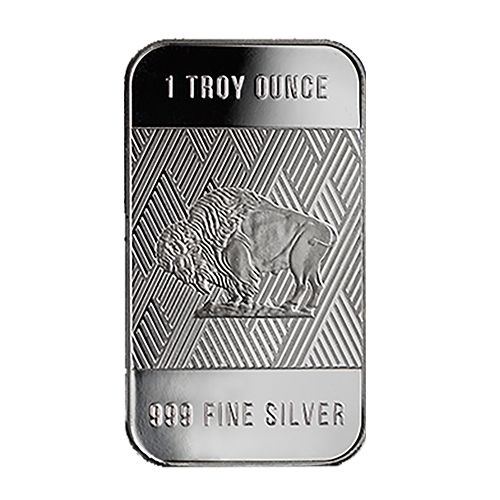 Republic\u0020Metals\u00201\u0020oz\u0020Silver\u0020Buffalo\u0020Bar