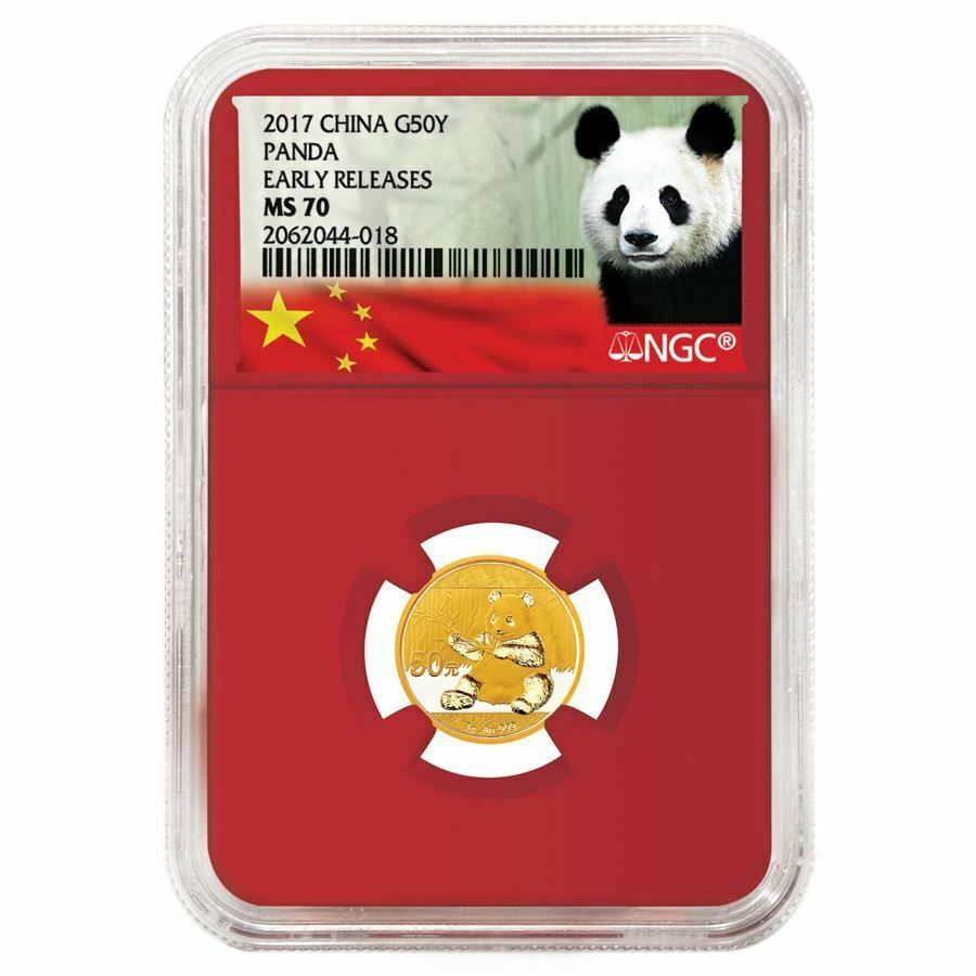 2017\u00203\u0020Gram\u0020Chinese\u0020Gold\u0020Panda\u0020NGC\u0020MS\u002D70\u0020Early\u0020Release\u0020Red\u0020Core