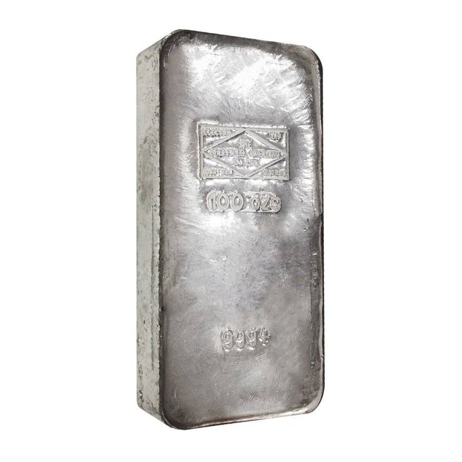 100\u0020oz\u0020Sheffield\u0020Smelting\u0020Silver\u0020Bar