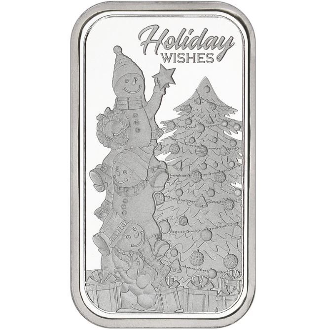 2018\u00201\u0020oz\u0020Snowmen\u0020Holiday\u0020Wishes\u0020Silver\u0020Bar