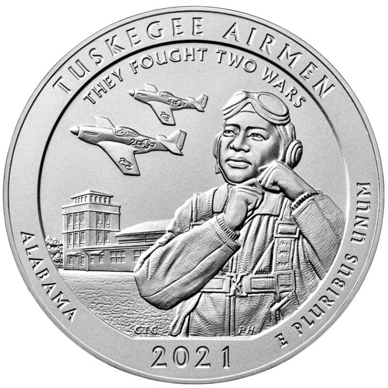 2021\u0020Tuskegee\u0020Airmen\u0020National\u0020Historic\u0020Site\u00205\u0020oz\u0020Silver\u0020Coin