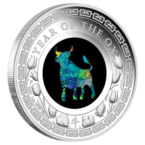 2021\u00201\u0020oz\u0020Lunar\u0020Series\u0020Year\u0020of\u0020the\u0020Ox\u0020Opal\u0020Proof\u0020Silver\u0020Coin