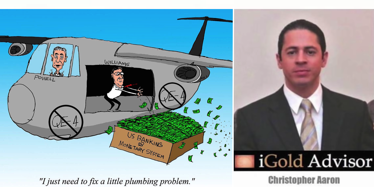 Silver Gold vs QE Moar | Christopher Aaron of iGold Advisor