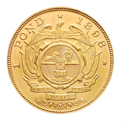 Reverse of the 1899 Single Pond