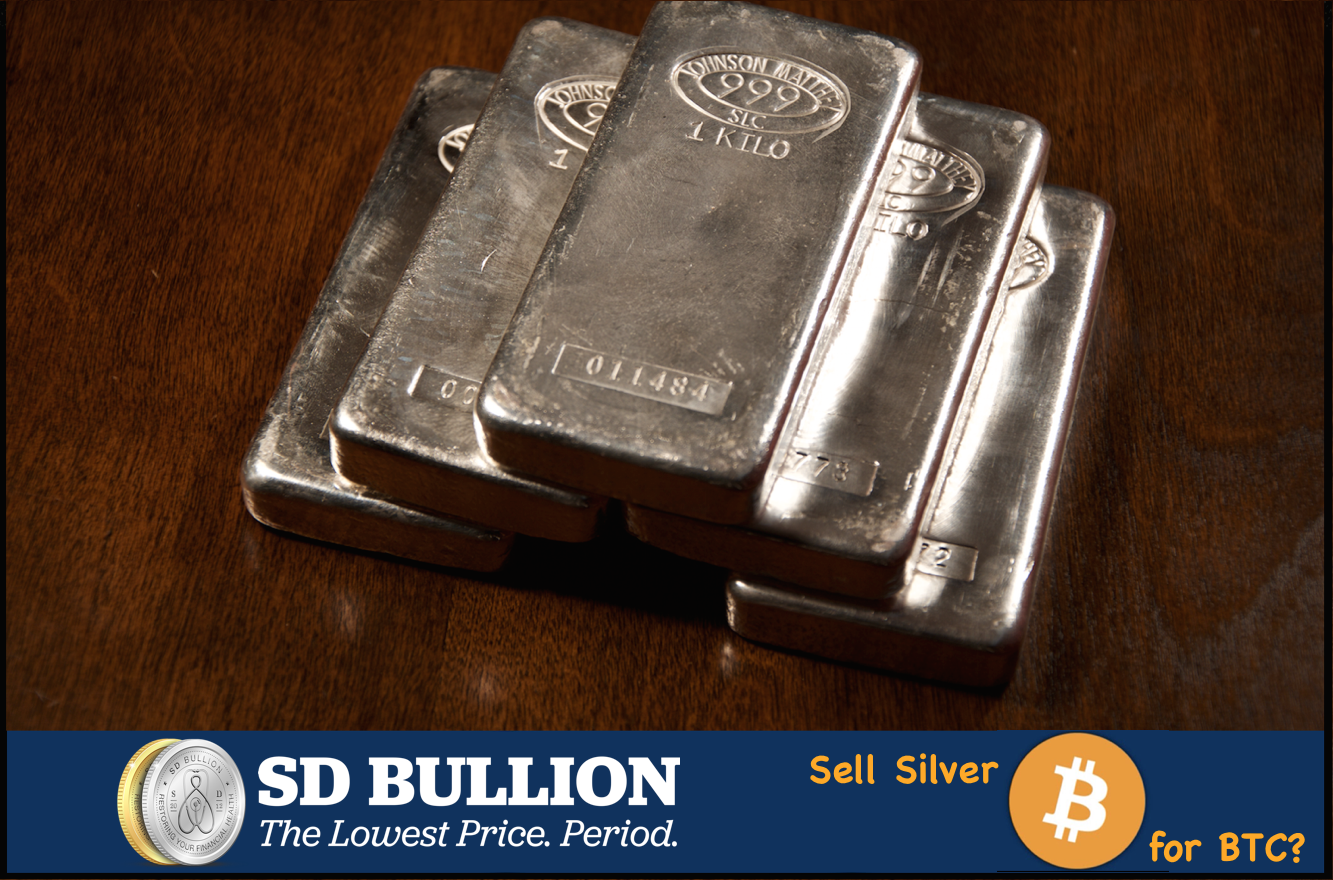 Sell Silver for Bitcoin BTC (USA)