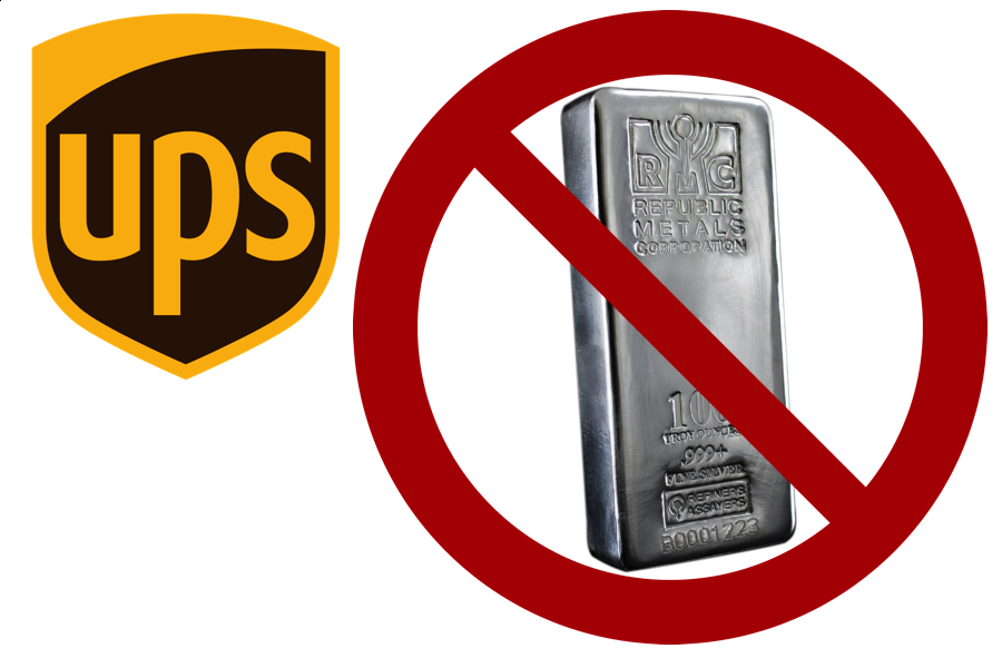 Does UPS ship Silver?