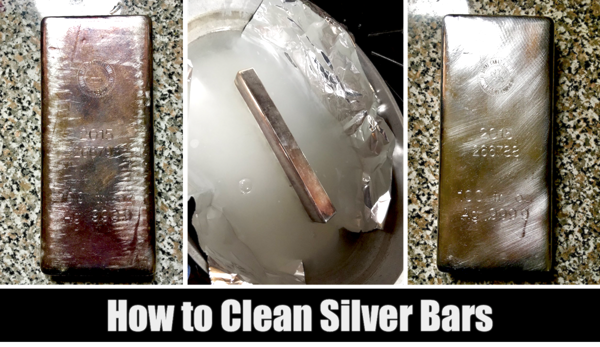 How to Clean Silver Bullion Bars