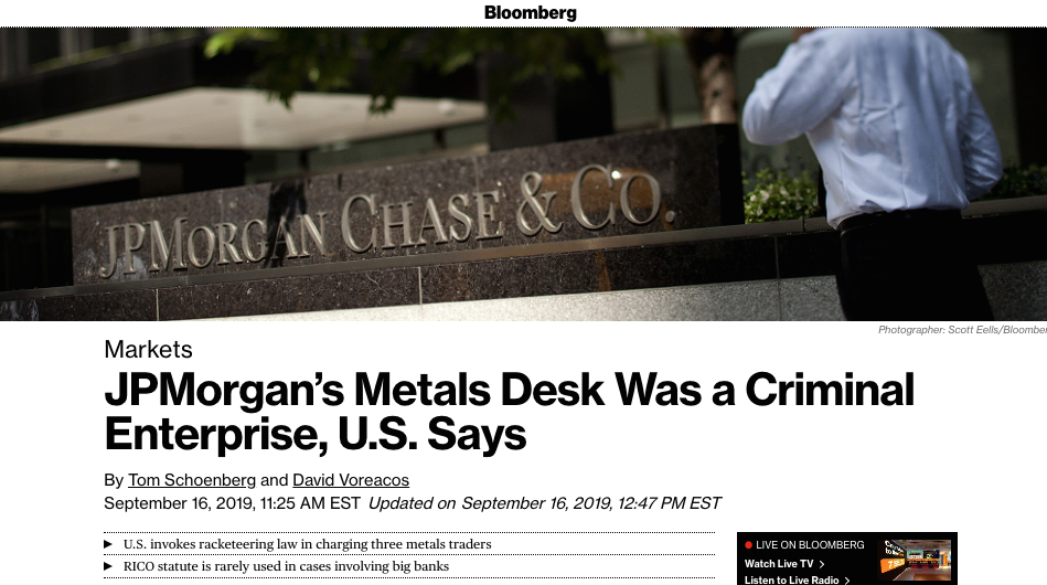 JP Morgan Silver Conspiracy Fact? | DoJ Comes Down Hard